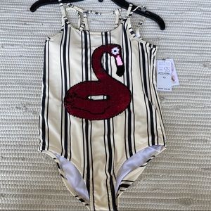 Reverse sequin flamingo Jessica Simpson One Piece